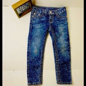 True Religion Little Girls Skinny Jeans Sz: 4